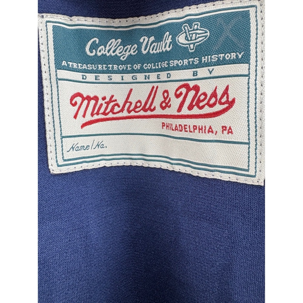 Michigan Wolverines Track Jacket Mens XL‎ Mitchell & Ness College Vault Full Zip - Picture 12 of 15